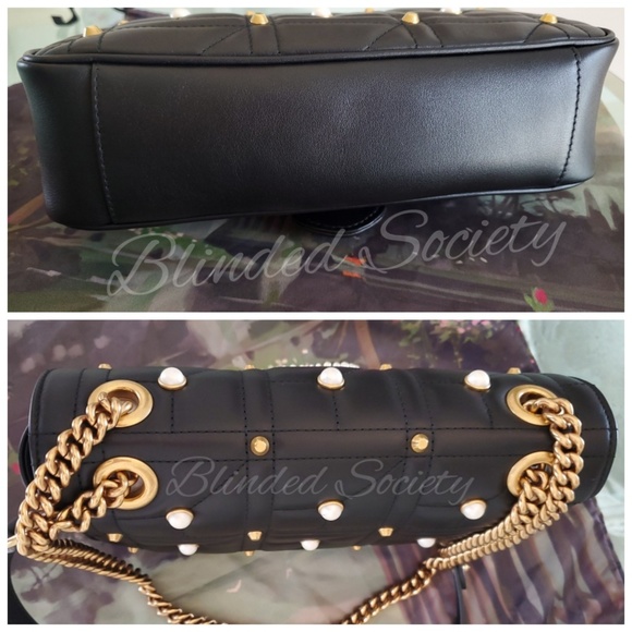 ⭐💝HOST PICK💖⭐ Gucci Marmont Pearl Crossbody - Picture 6 of 8